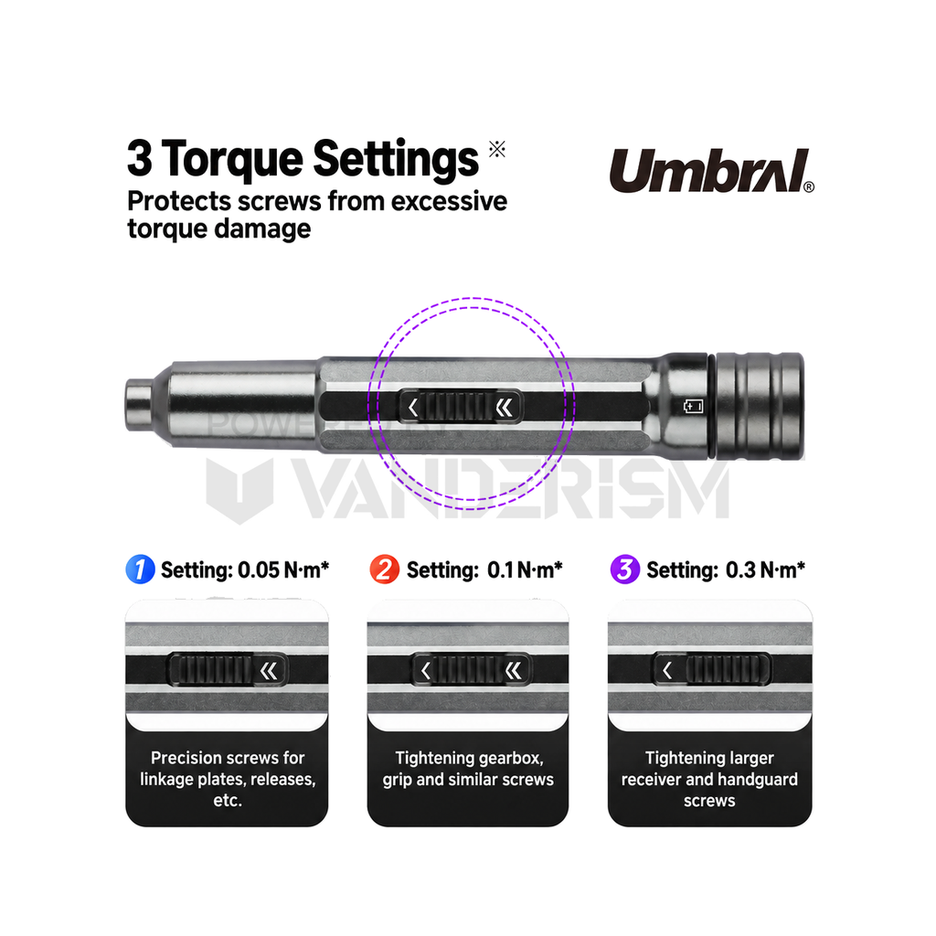 Umbral Electric Screwdriver Kit
