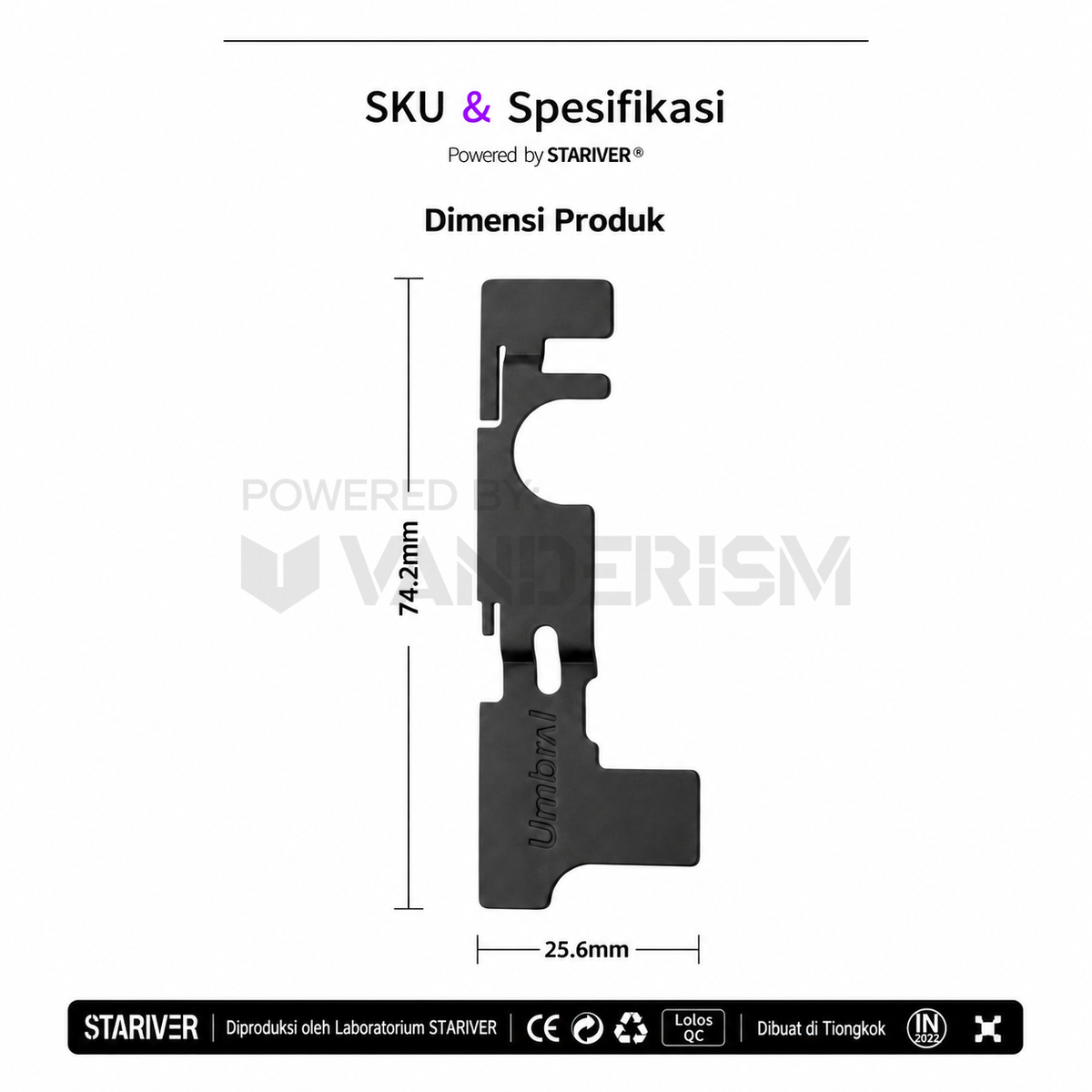 UMBRAL Steel Selector Plate