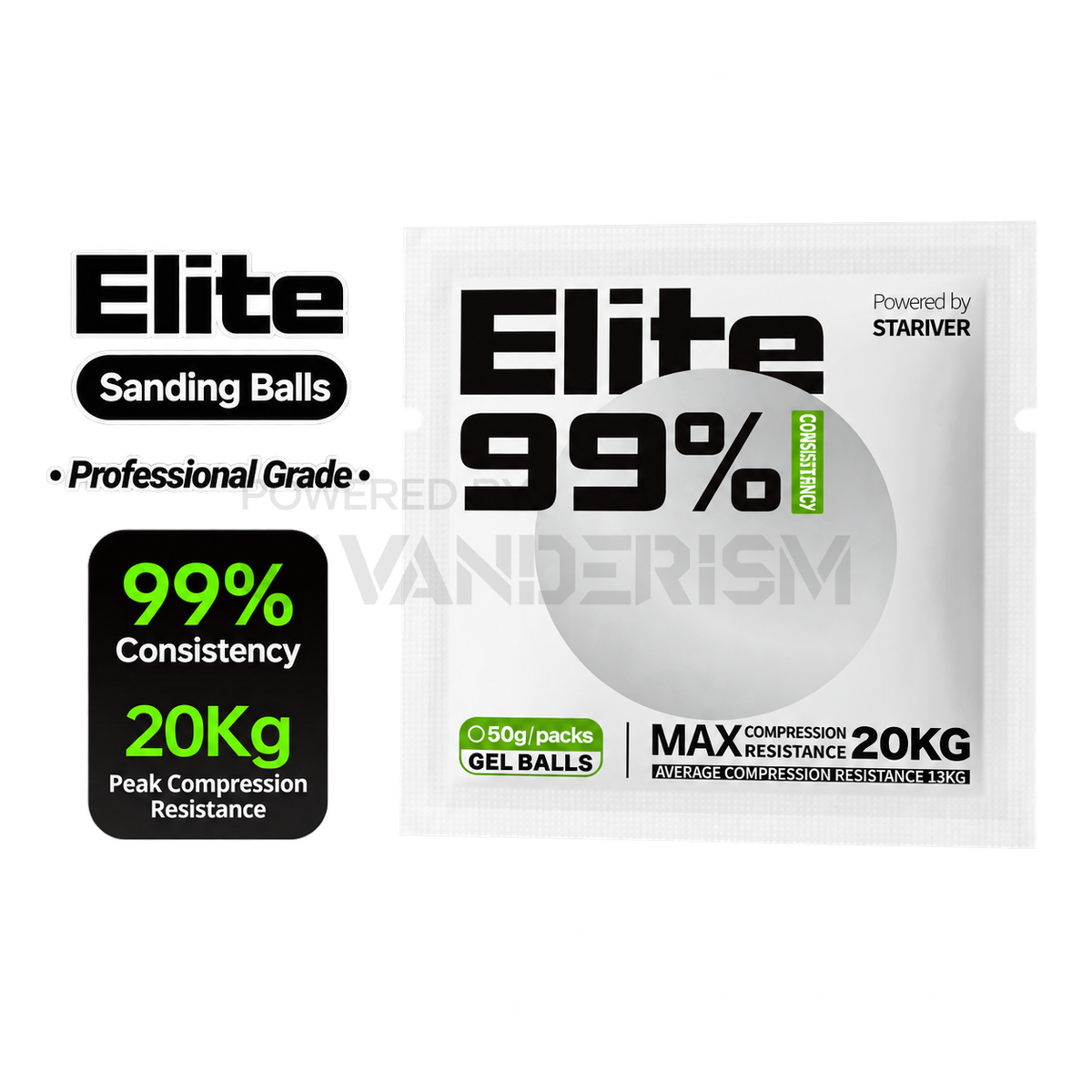Elite Frosted Gel Balls