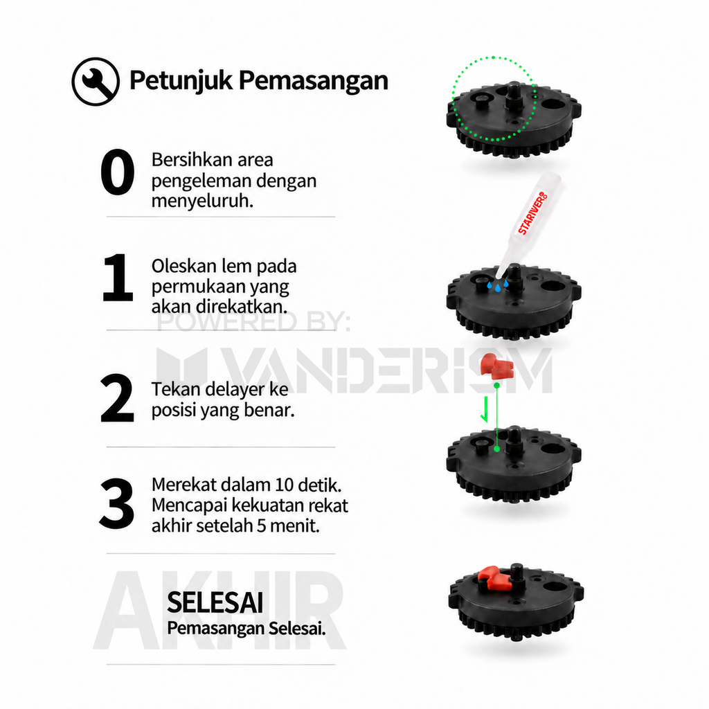 PLAYERIA Self-Lubricating Delayer Chip