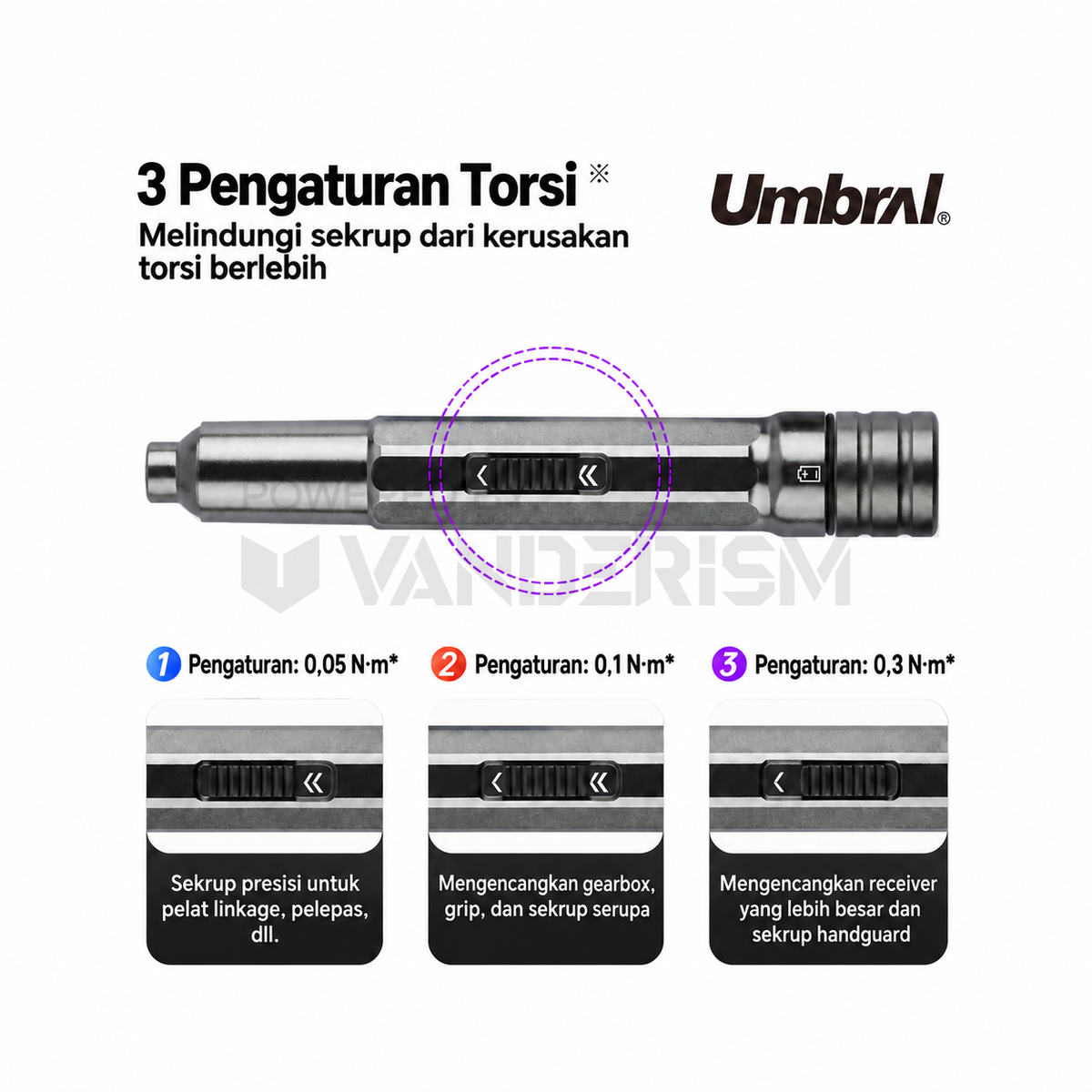 Umbral Electric Screwdriver Kit