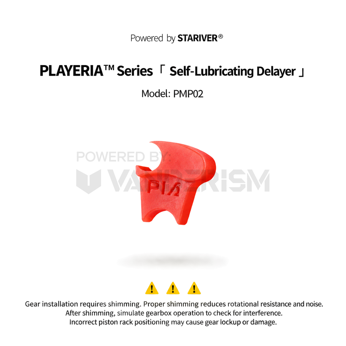 PLAYERIA Self-Lubricating Delayer Chip