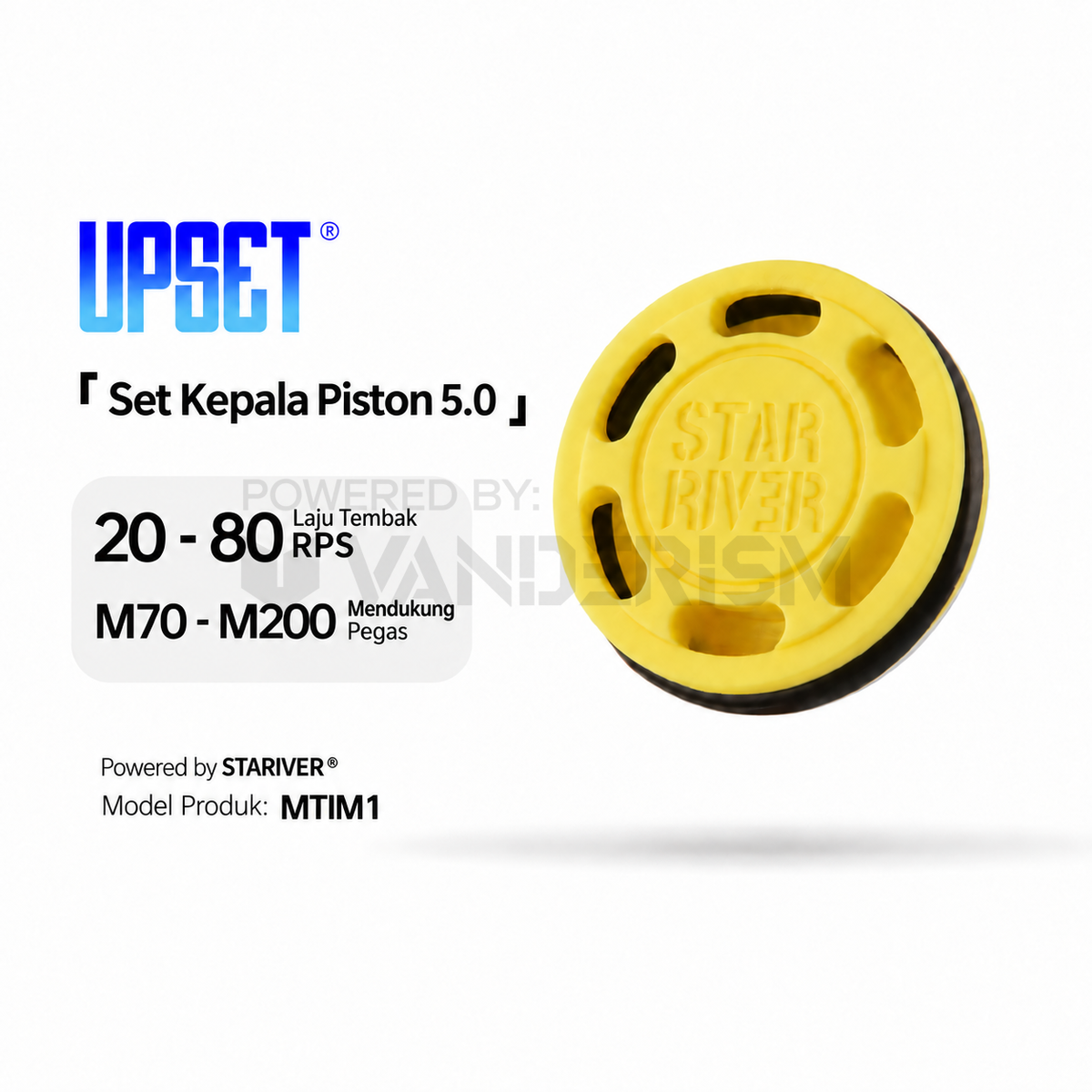 UPSET Gen 5 Piston Head