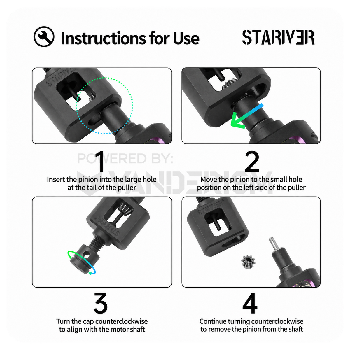 Umbral Motor Pinion Puller