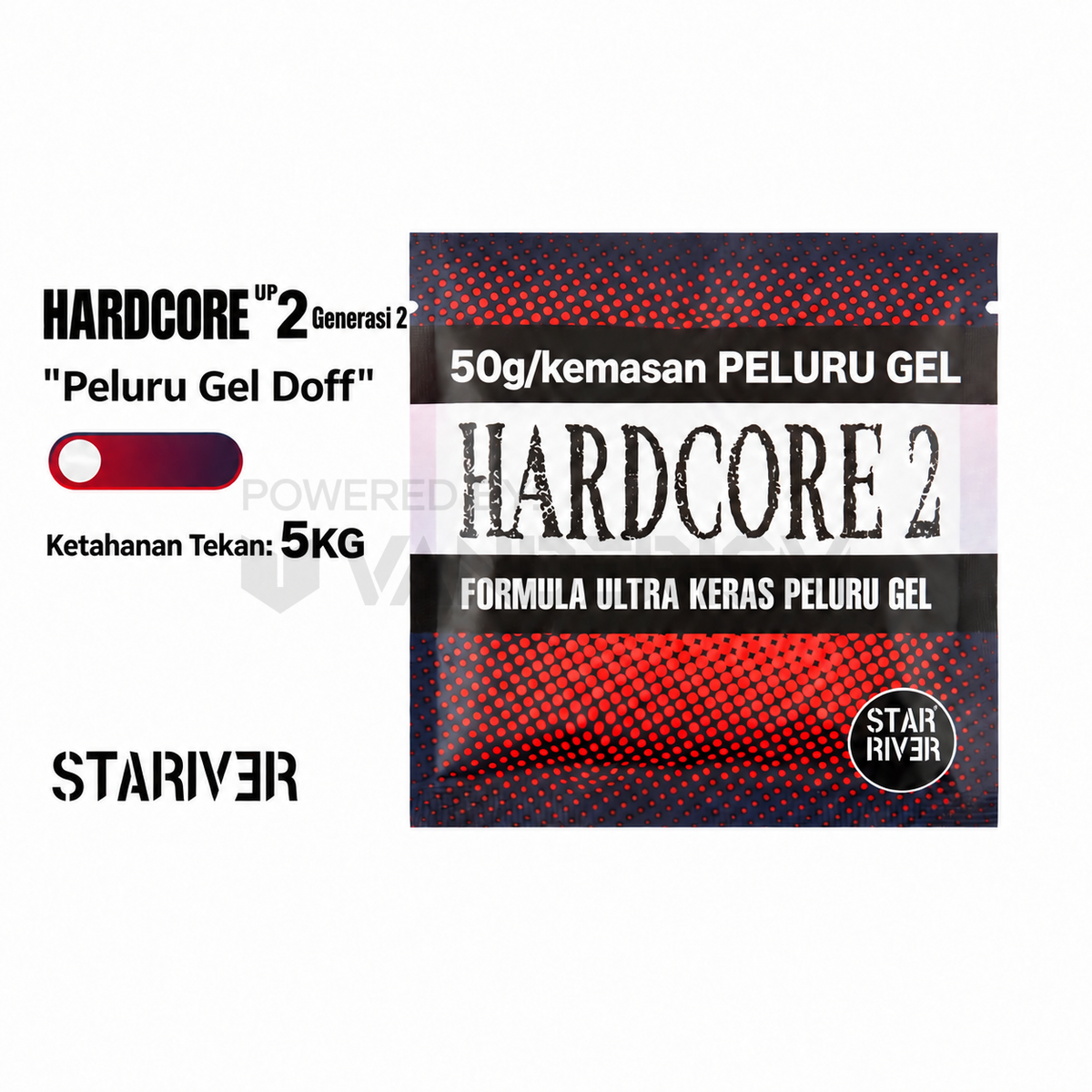 Hardcore Gen 2 Frosted Gel Balls