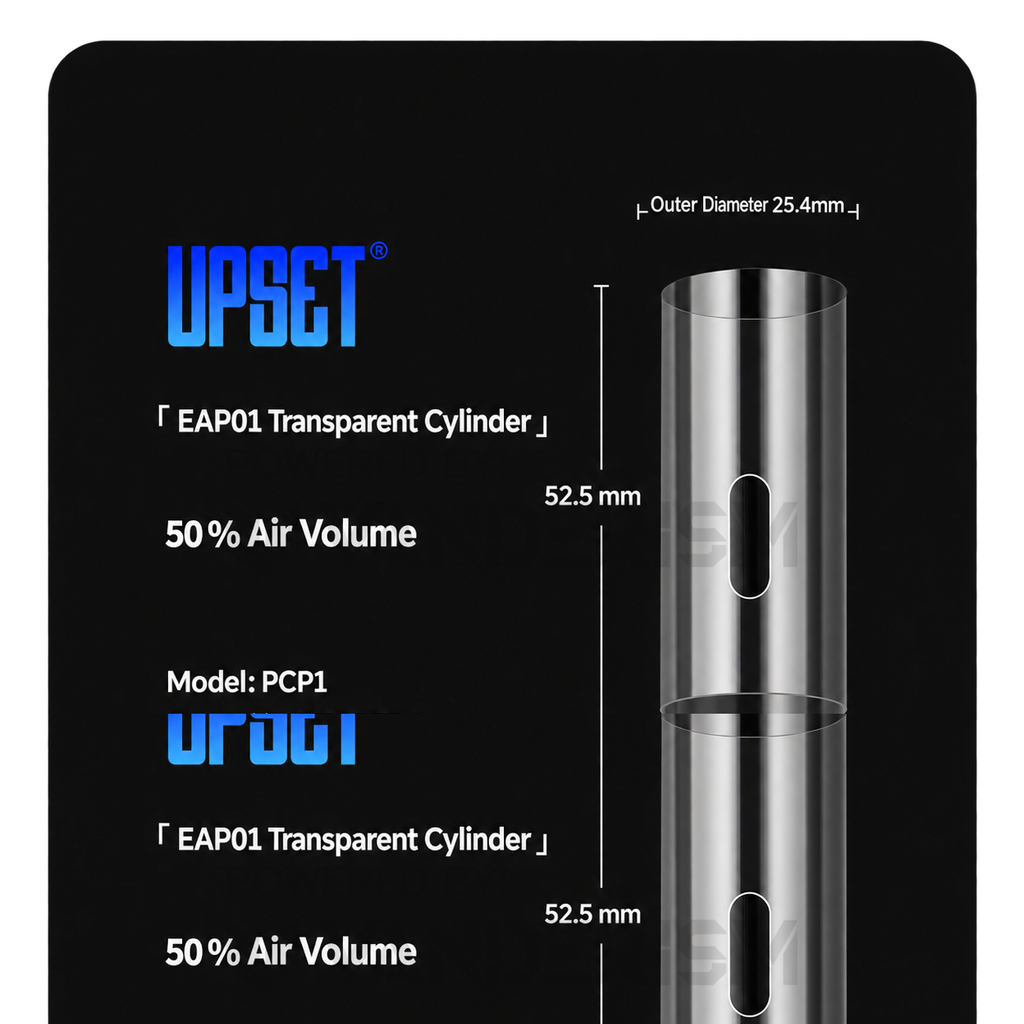 UPSET EAP01 Transparent Cylinder