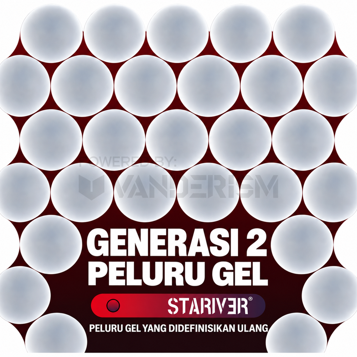 Hardcore Gen 2 Frosted Gel Balls