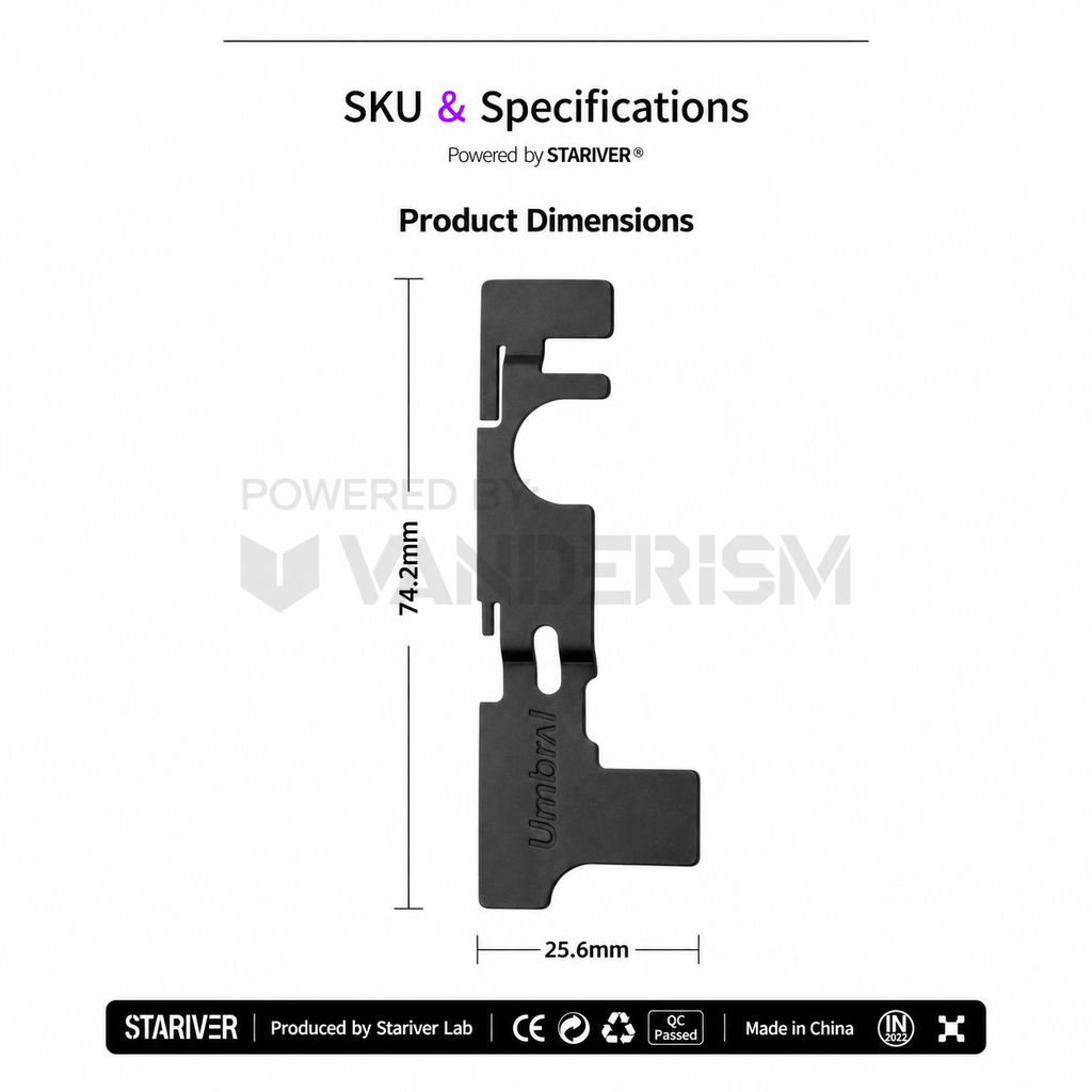UMBRAL Steel Selector Plate