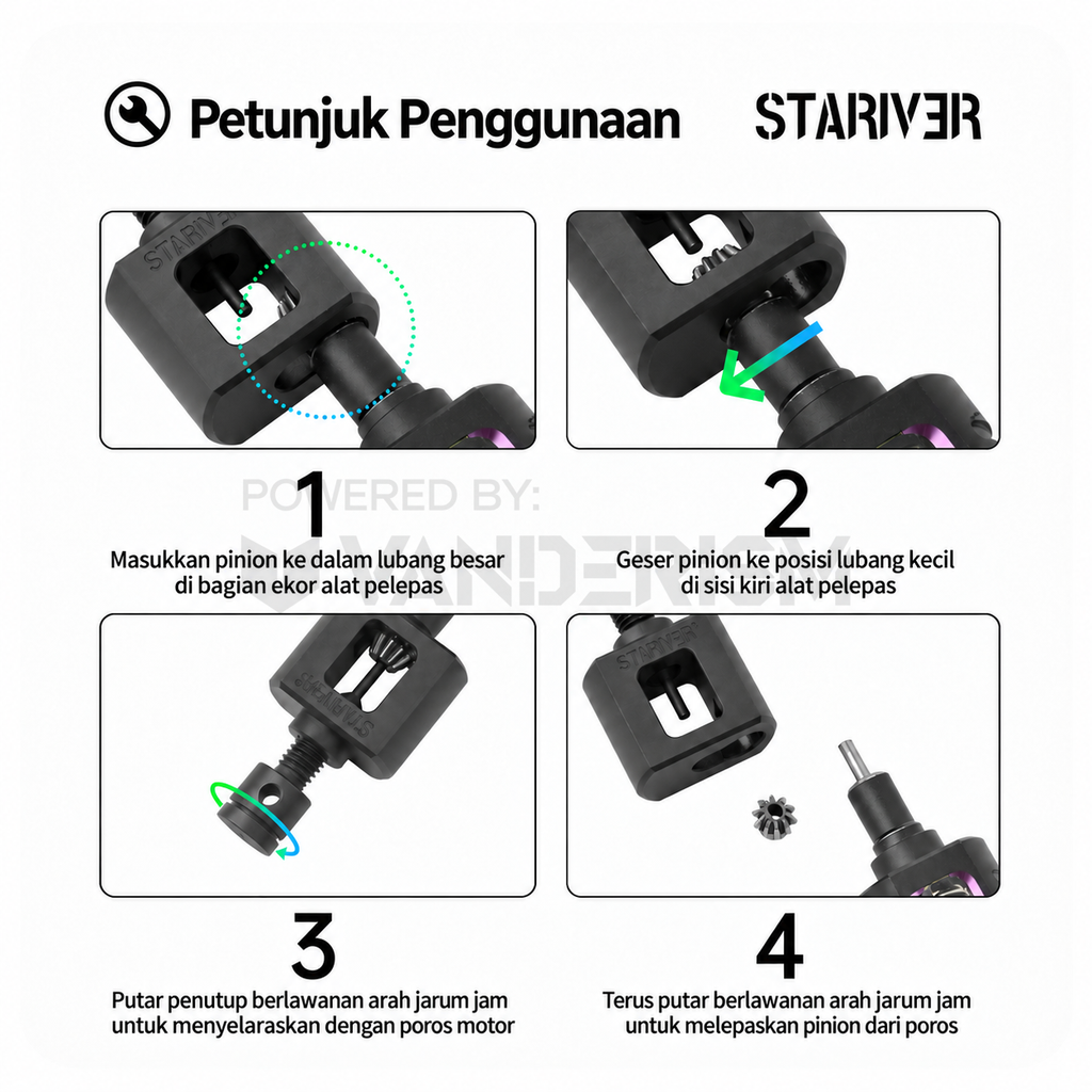 Umbral Motor Pinion Puller