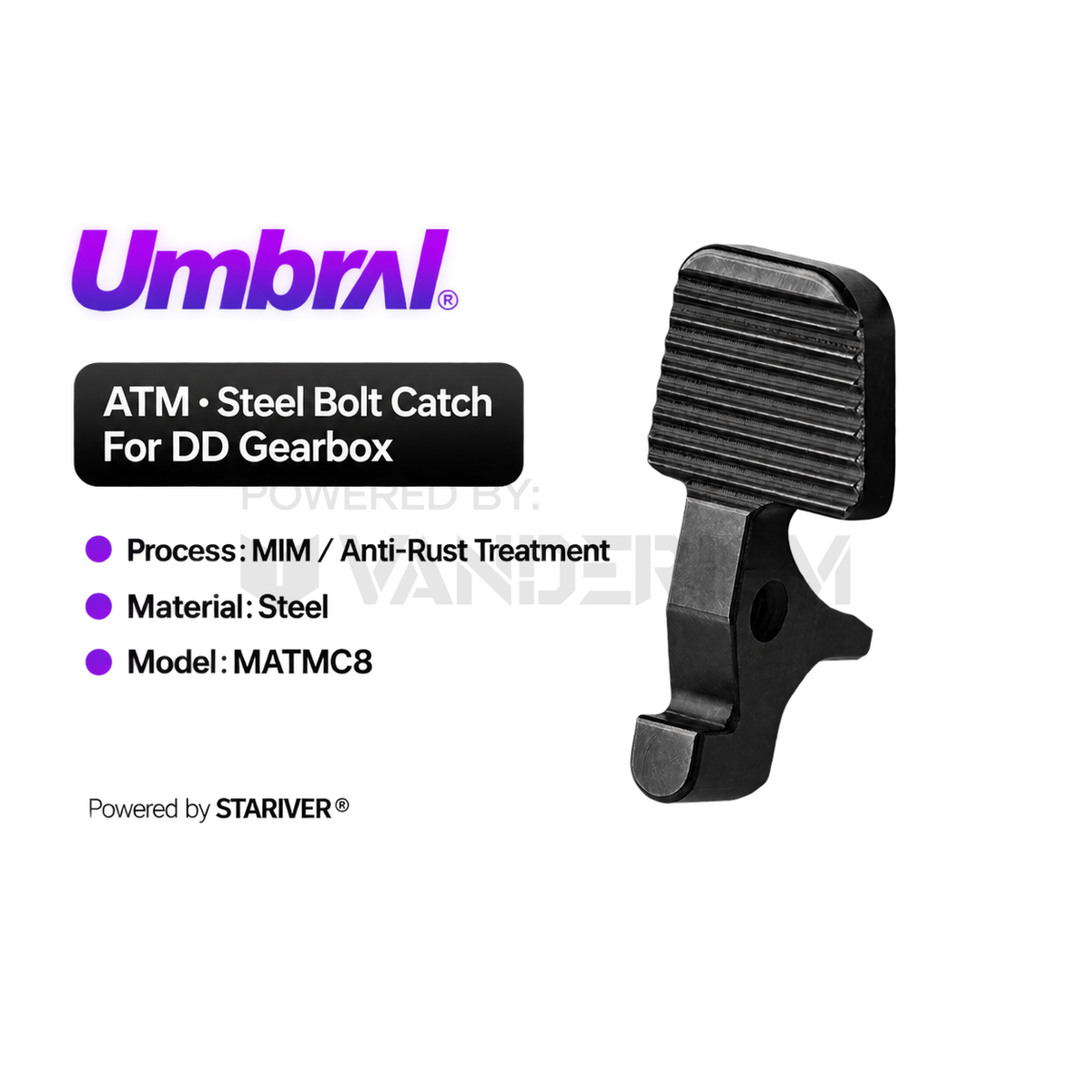 Umbral ATM Steel Selector for DD Gearbox