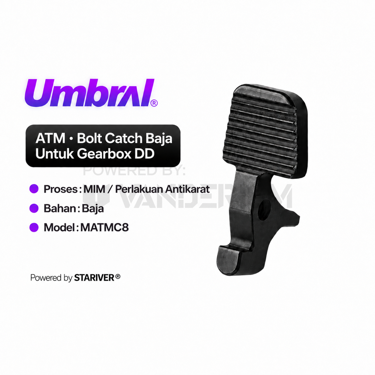 Umbral ATM Steel Selector for DD Gearbox