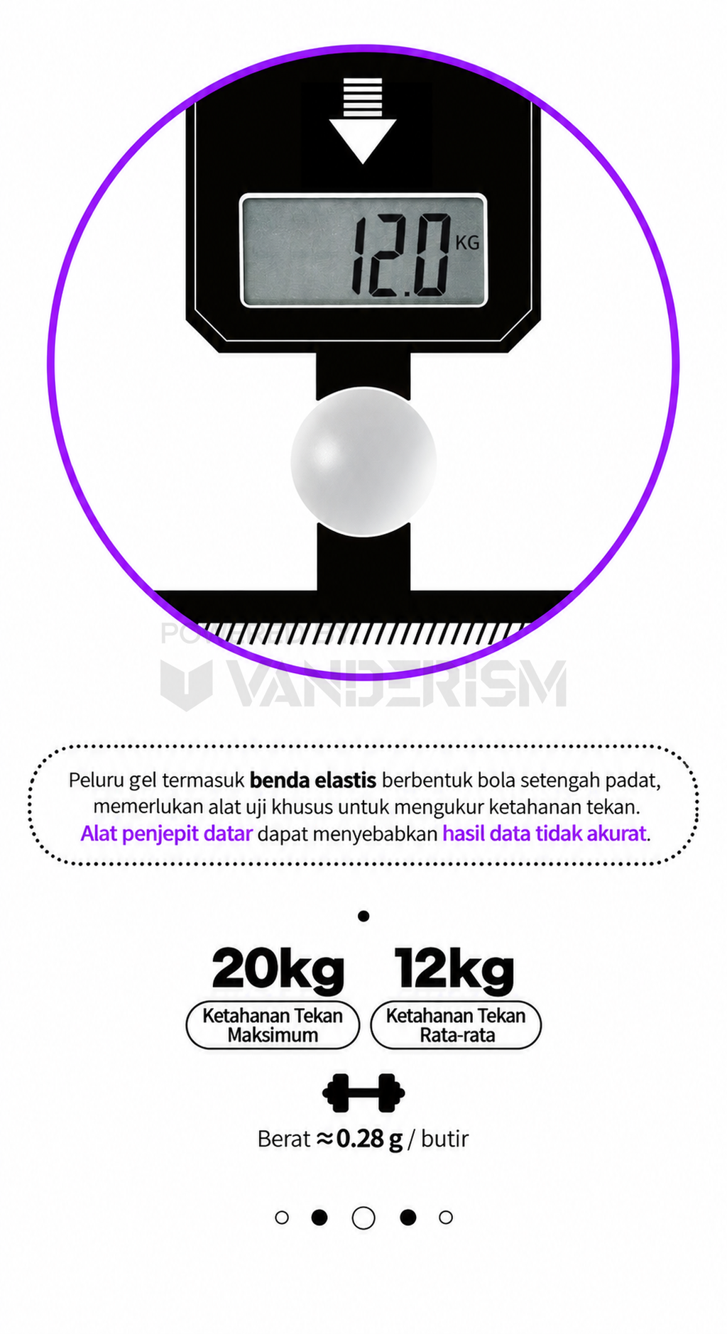 Ultra-Hard Gen 3 Frosted Gel Balls