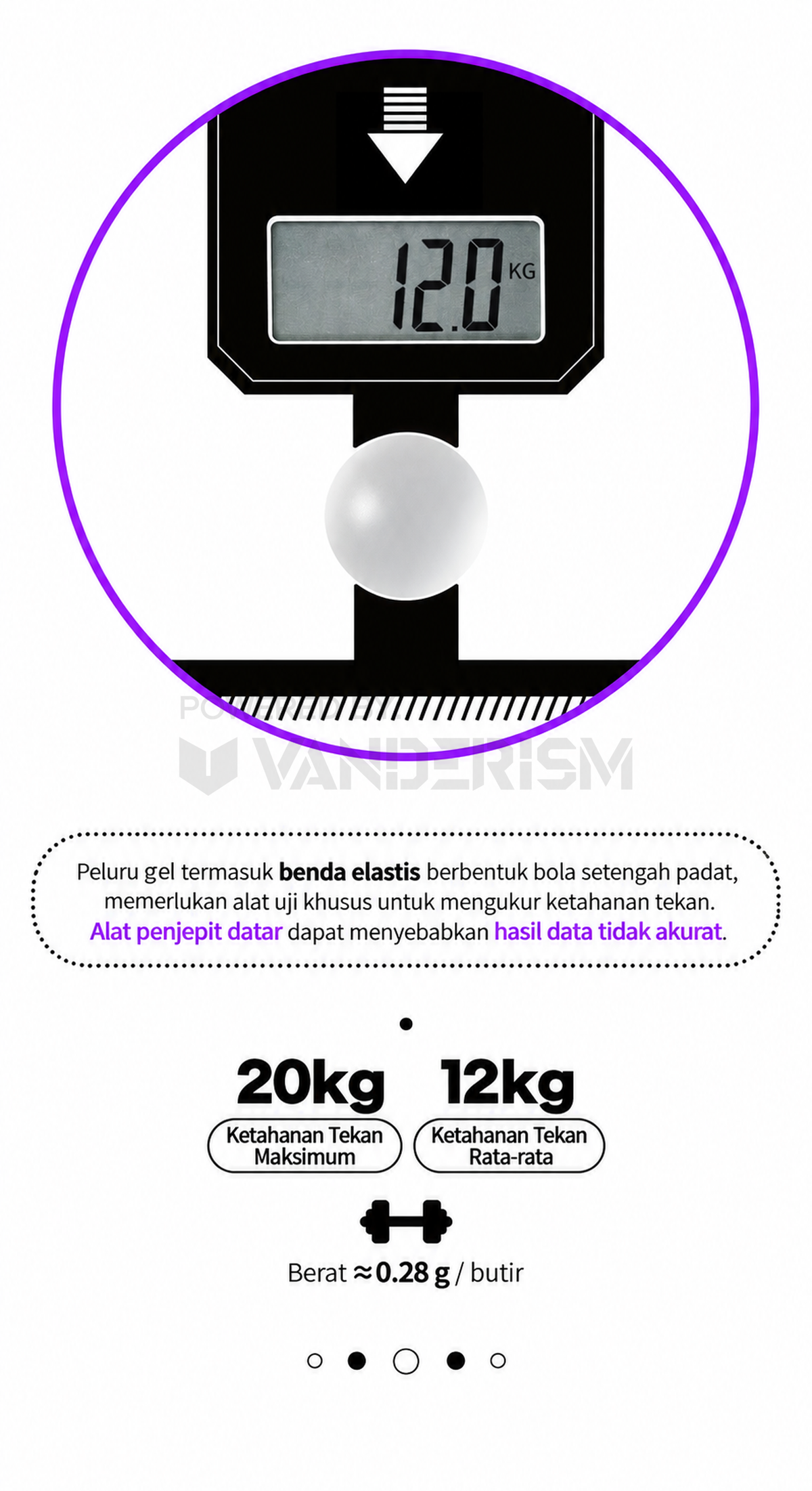 Ultra-Hard Gen 3 Frosted Gel Balls