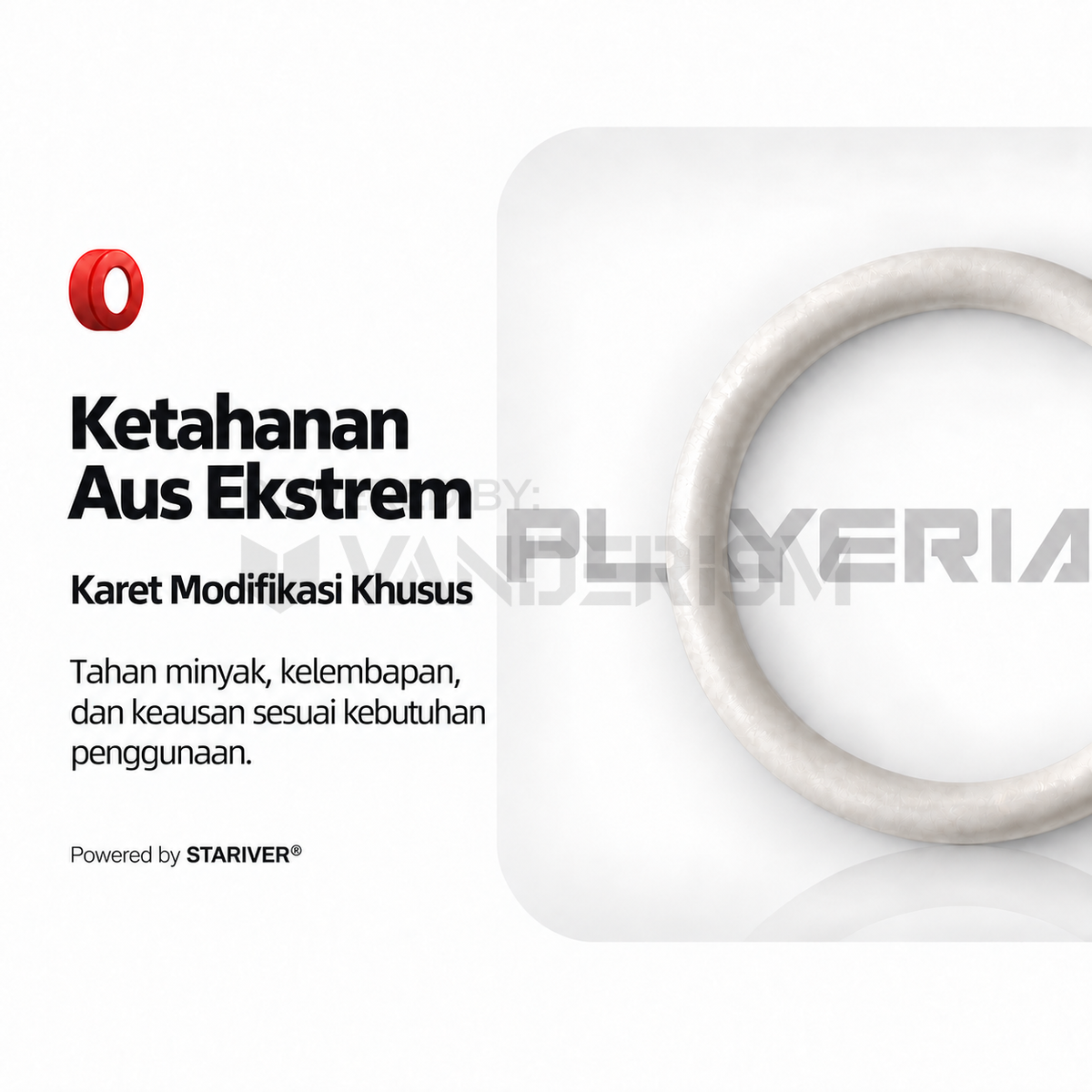 PLAYERIA Rubber O-Rings