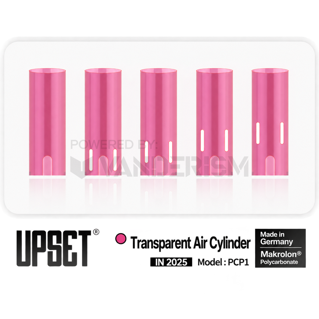 UPSET Transparent Cylinder
