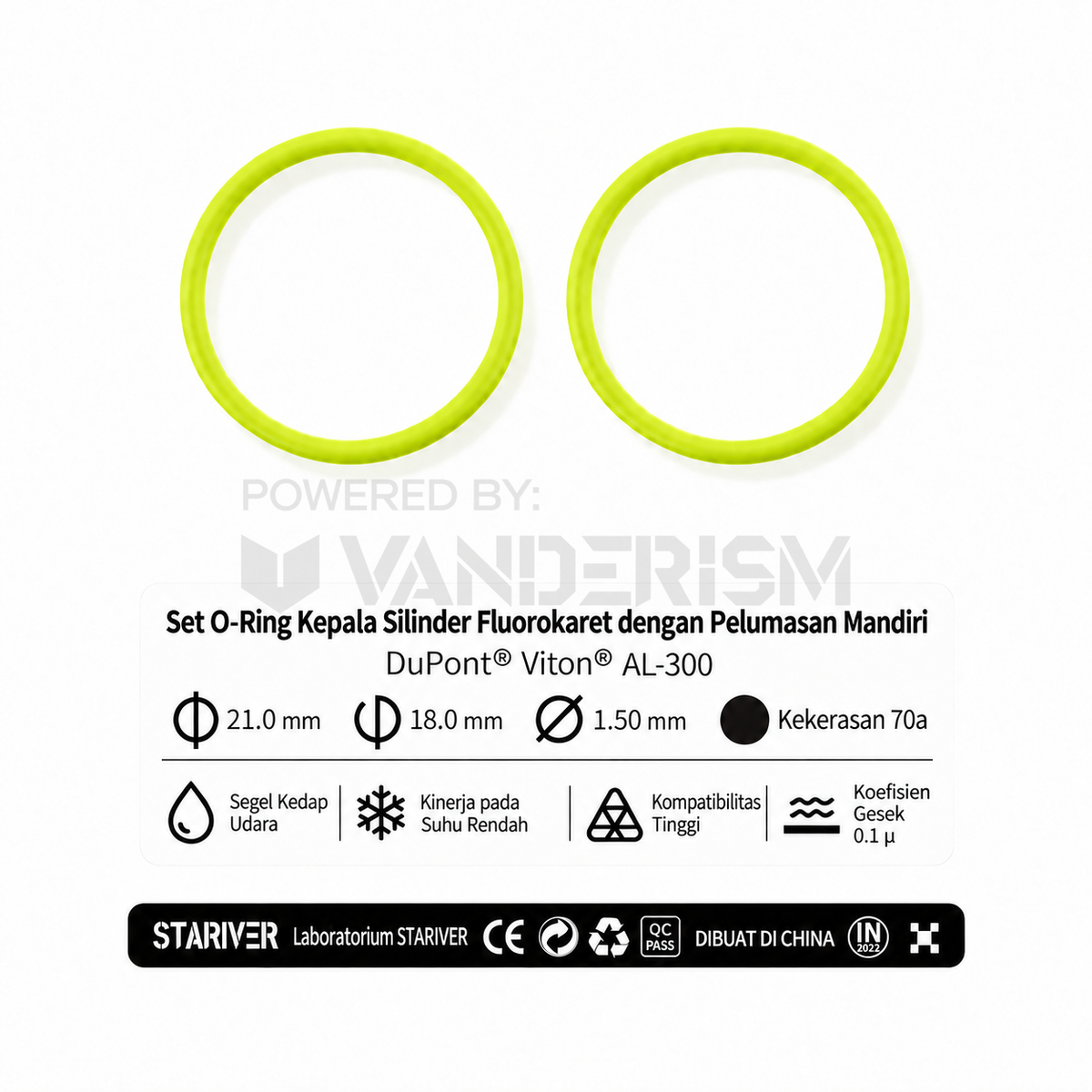 Cylinder-Head FKM O-Rings