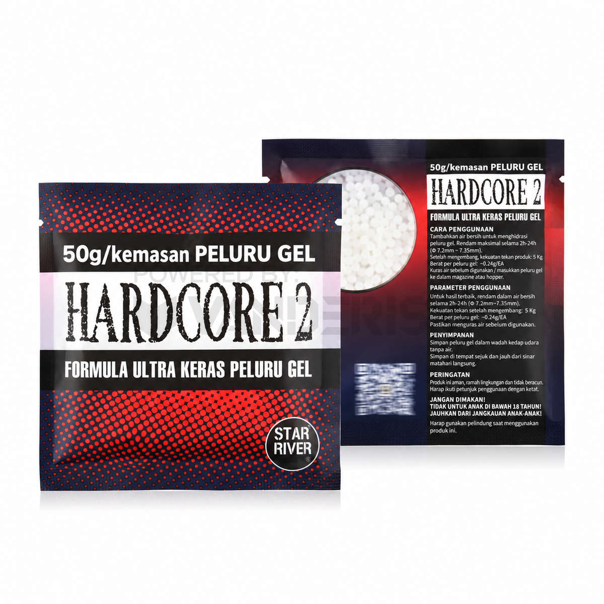 Hardcore Gen 2 Frosted Gel Balls