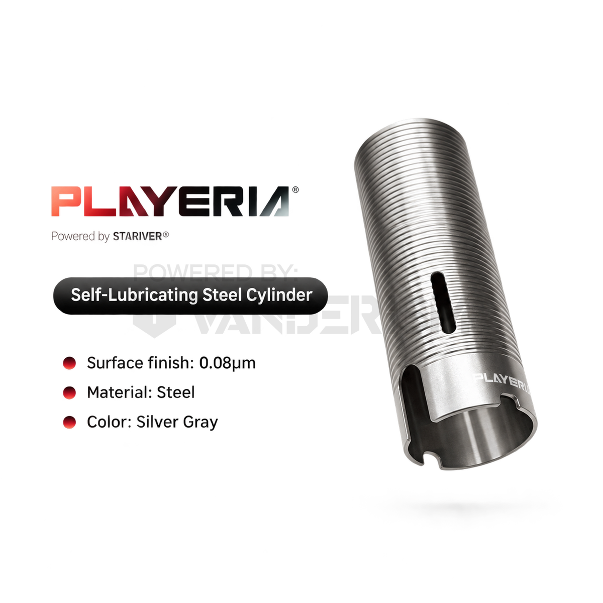 PLAYERIA Steel Cylinder