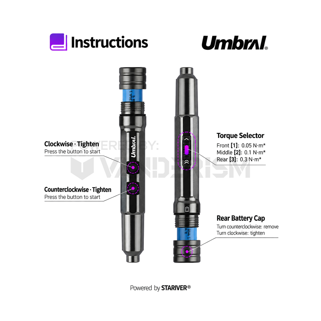 Umbral Electric Screwdriver Kit