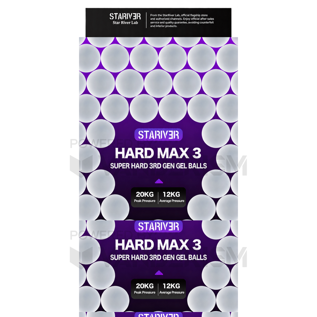 Ultra-Hard Gen 3 Frosted Gel Balls