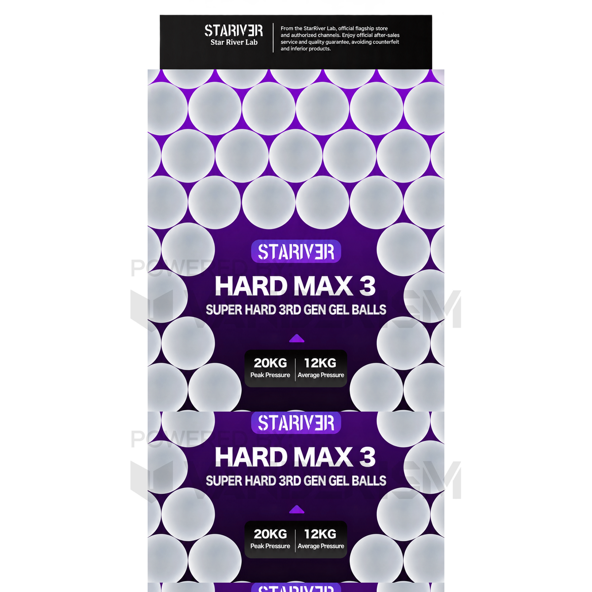 Ultra-Hard Gen 3 Frosted Gel Balls