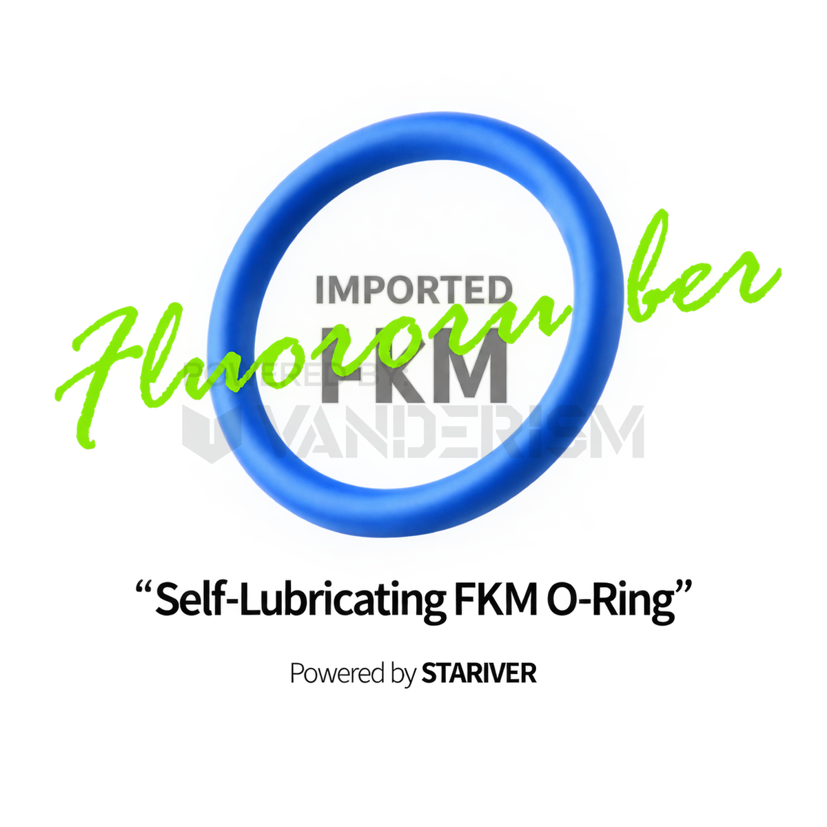 Self-Lubricating FKM O-Rings
