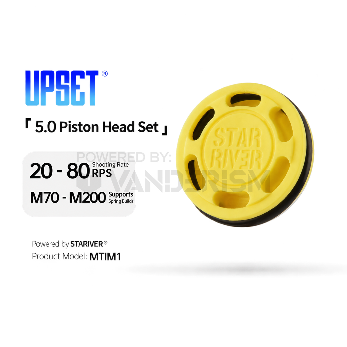 UPSET Gen 5 Piston Head
