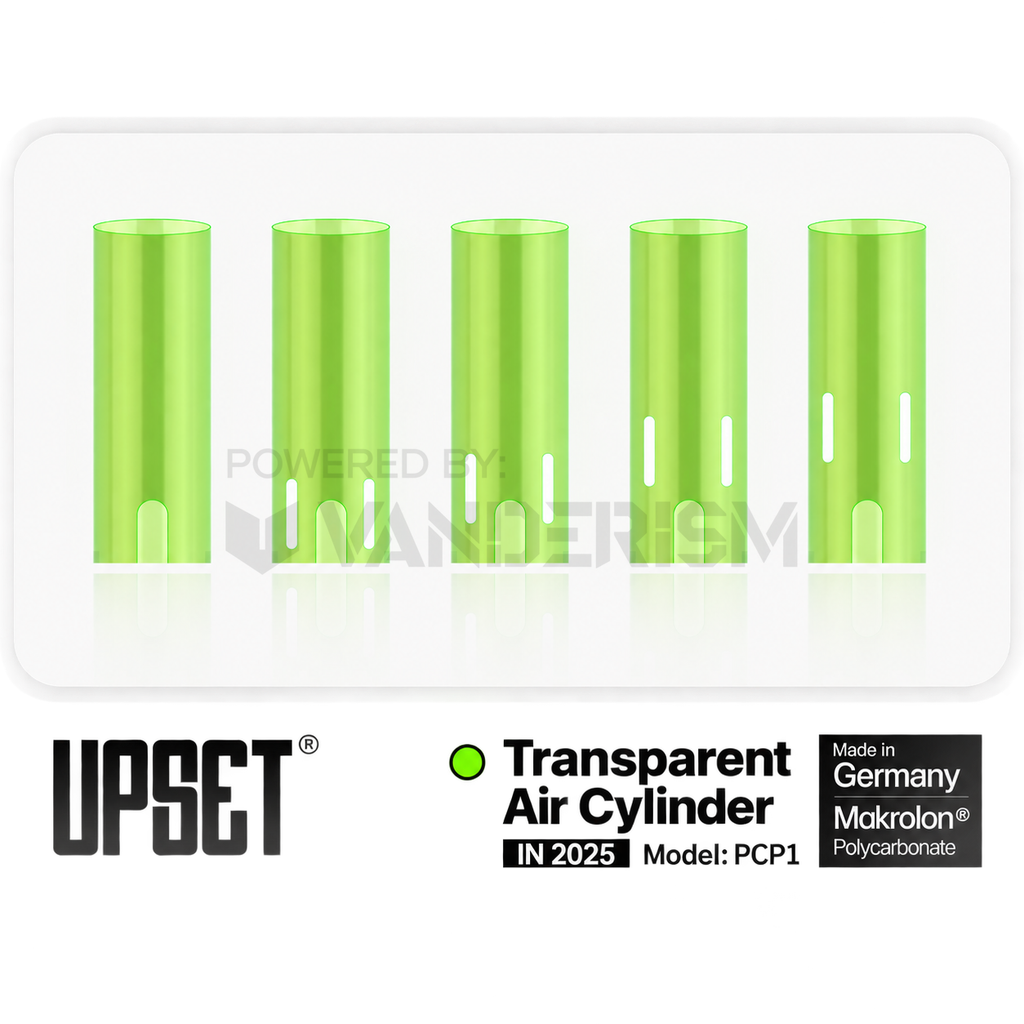 UPSET Transparent Cylinder