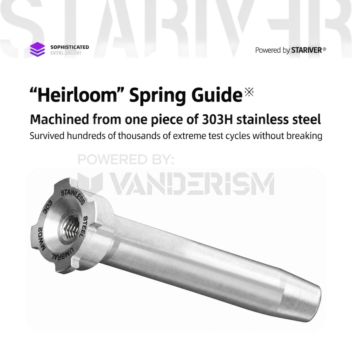 UMBRAL Extended Steel Spring Guide