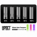 UPSET Transparent Cylinder