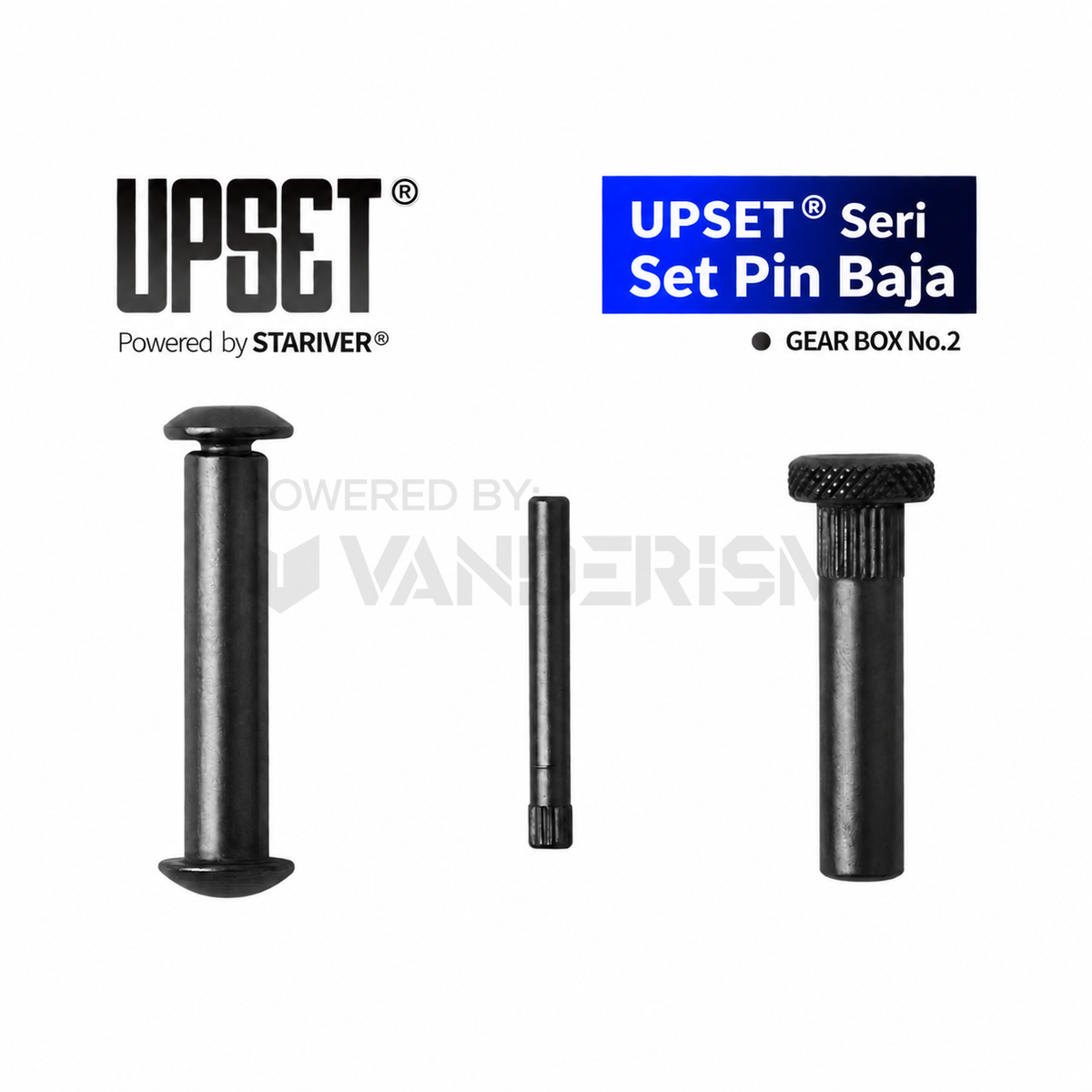 UPSET Steel Pins