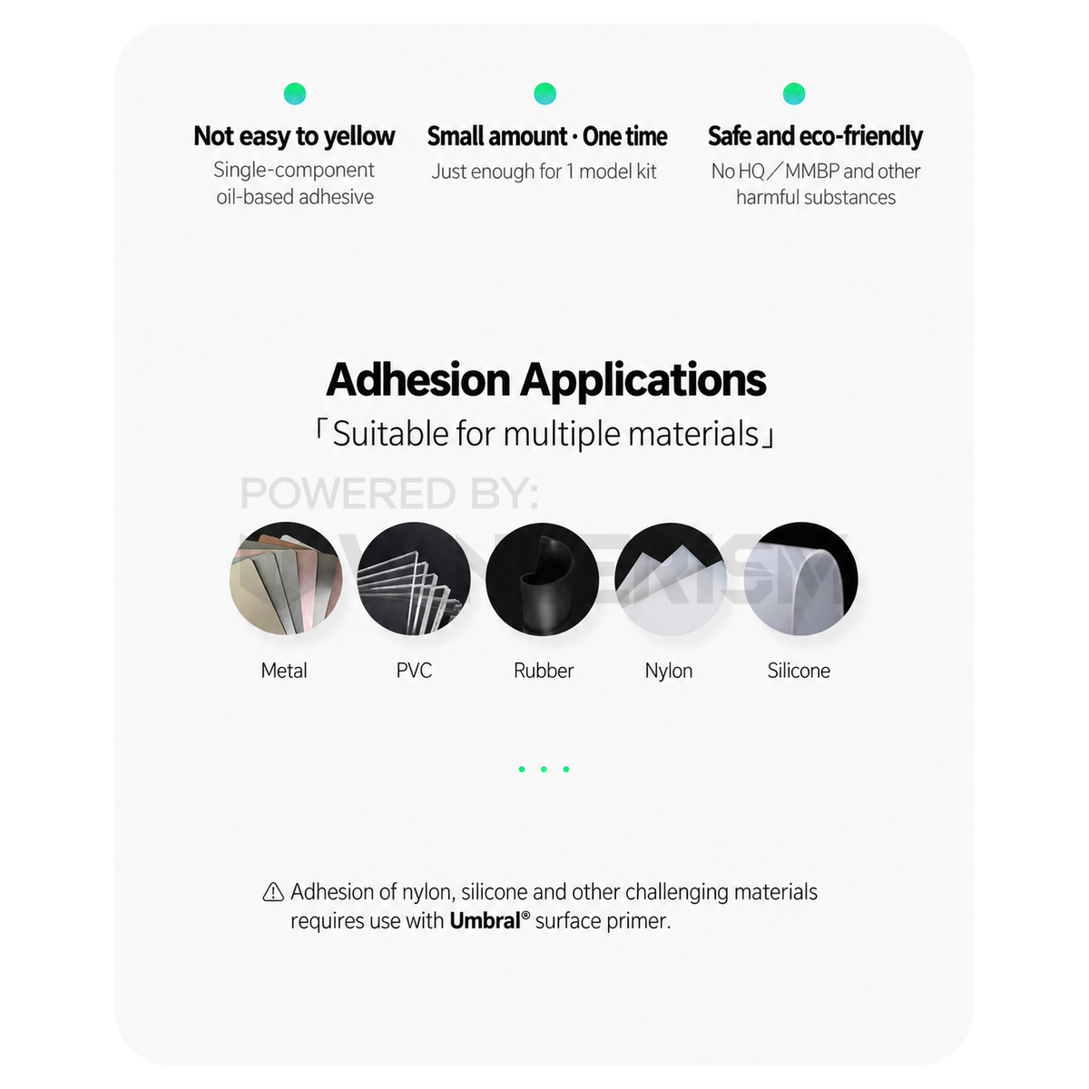 Umbral Adhesive Assembly Kit