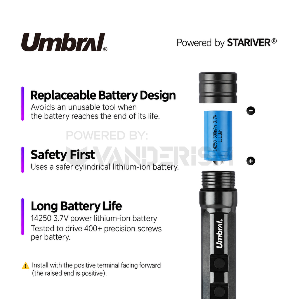 Umbral Electric Screwdriver Kit