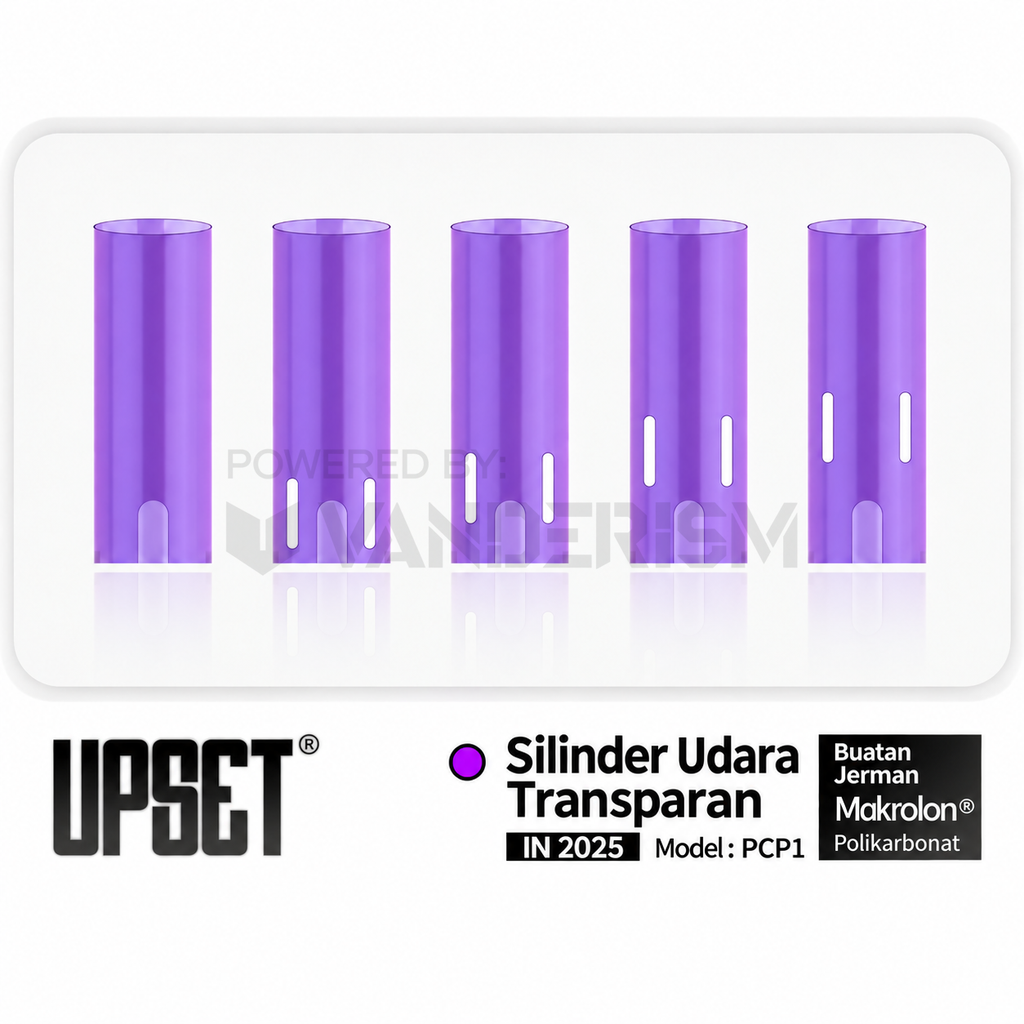 UPSET Transparent Cylinder