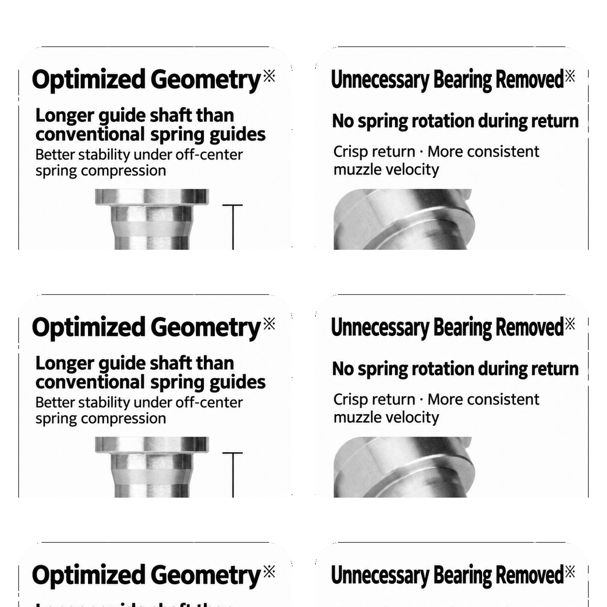 UMBRAL Extended Steel Spring Guide
