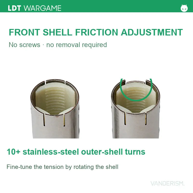 Longchuang Self-Locking Hop-Up for 10mm OD Barrel, Adjustable Pressure Tab (Pre-Order 50 Hari)