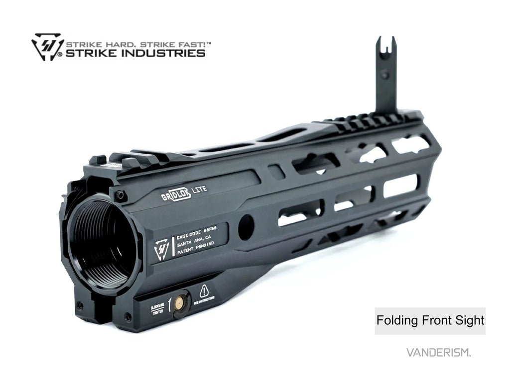 SI GRIDLOK Gen 3 Quick Release Metal Handguard | Gel Blaster WGG WGB Airsoft (Pre-Order 50 Hari)