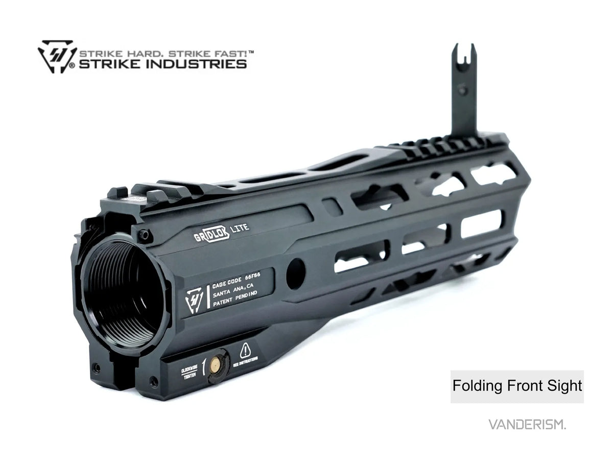 SI GRIDLOK Gen 3 Quick Release Metal Handguard | Gel Blaster WGG WGB Airsoft (Pre-Order 50 Hari)