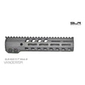 SLR HDX 9.7 Inch Metal Handguard | Gel Blaster WGG WGB Airsoft (Pre-Order 50 Hari)