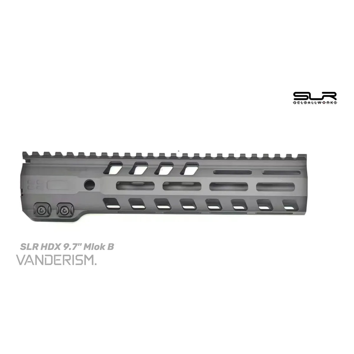 SLR HDX 9.7 Inch Metal Handguard | Gel Blaster WGG WGB Airsoft (Pre-Order 50 Hari)