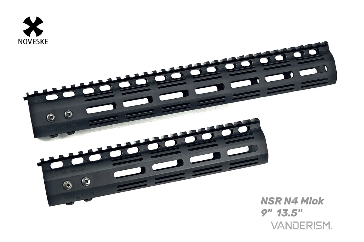 NOVESKE NSR N4 Metal Handguards | Gel Blaster WGG WGB Airsoft (Pre-Order 50 Hari)