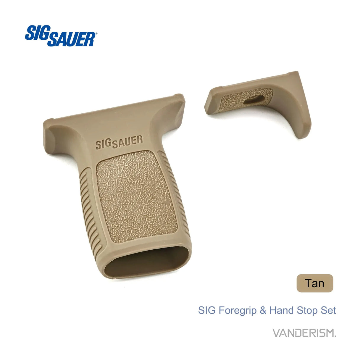 SIG SAUER M LOK Nylon Foregrip and Handstop Set (Pre-Order 50 Hari)