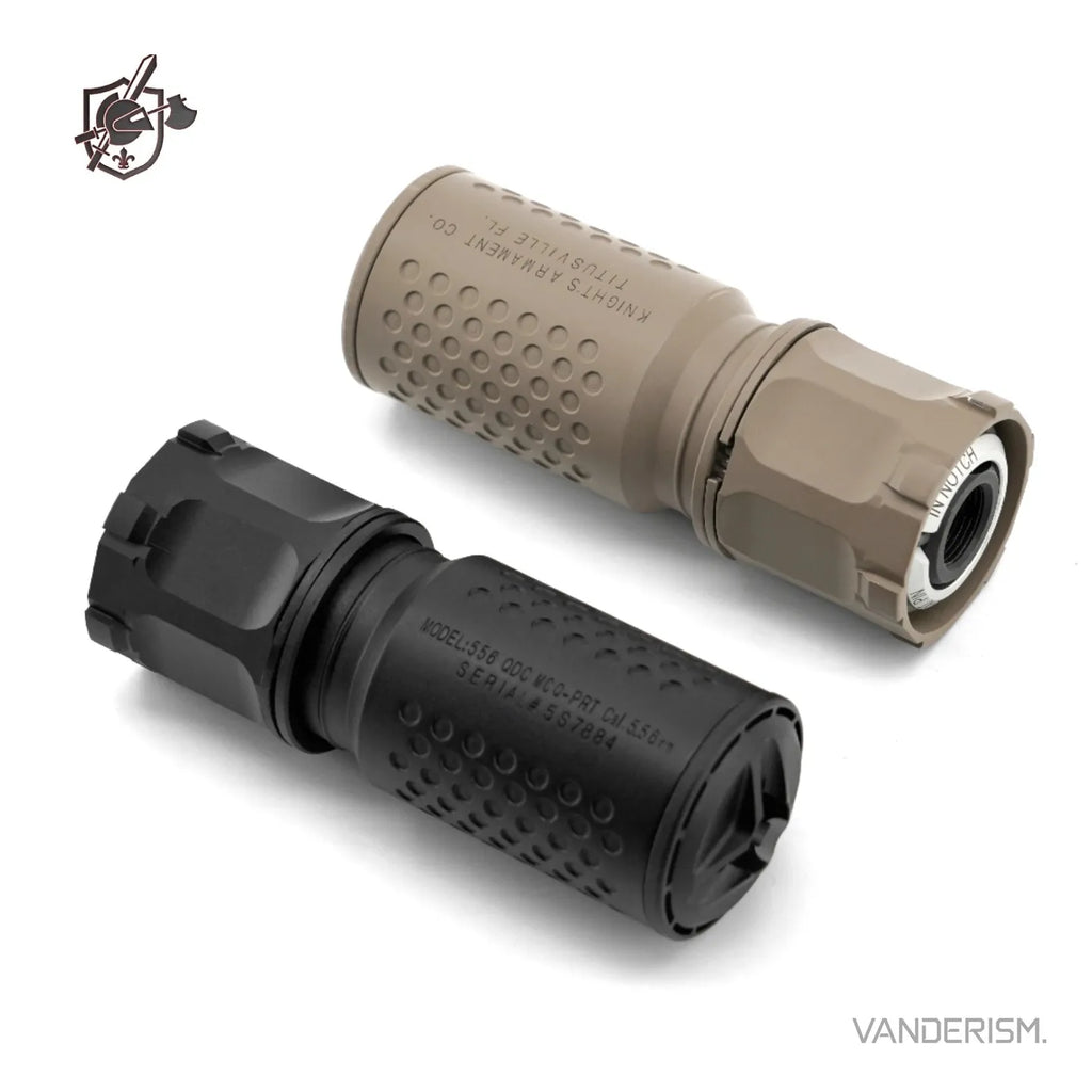 KAC QDC MCQ PRT Flash Hider and QD Mock Suppressor Set | Gel Blaster WGG WGB Airsoft (Pre-Order 50 Hari)