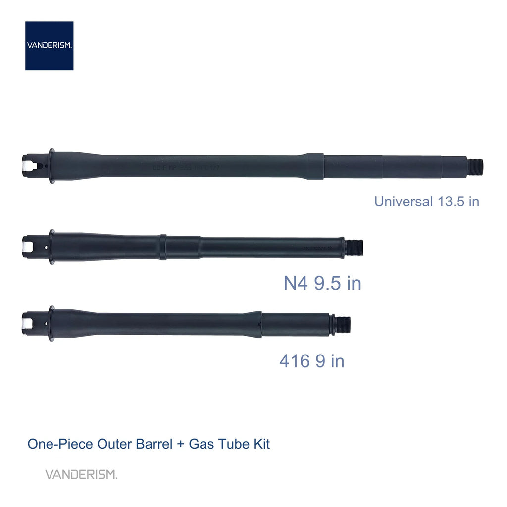 NOVESKE N4 Metal Outer Barrels and Extensions (Pre-Order 50 Hari)