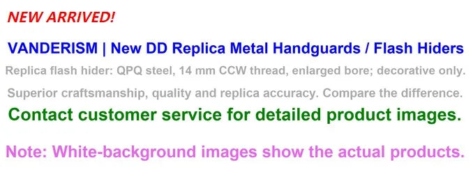 DD Steel Flash Hider | Gel Blaster WGG WGB Airsoft (Pre-Order 50 Hari)