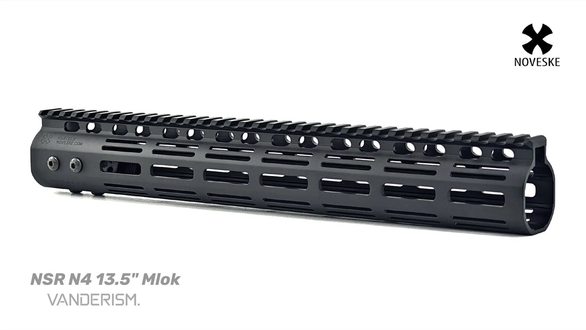 NOVESKE NSR N4 Metal Handguards | Gel Blaster WGG WGB Airsoft (Pre-Order 50 Hari)