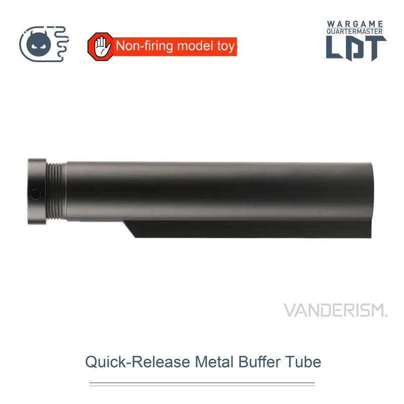 LDT Quick-Release Short-Tail Decorative Buffer Tube (Pre-Order 50 Hari)