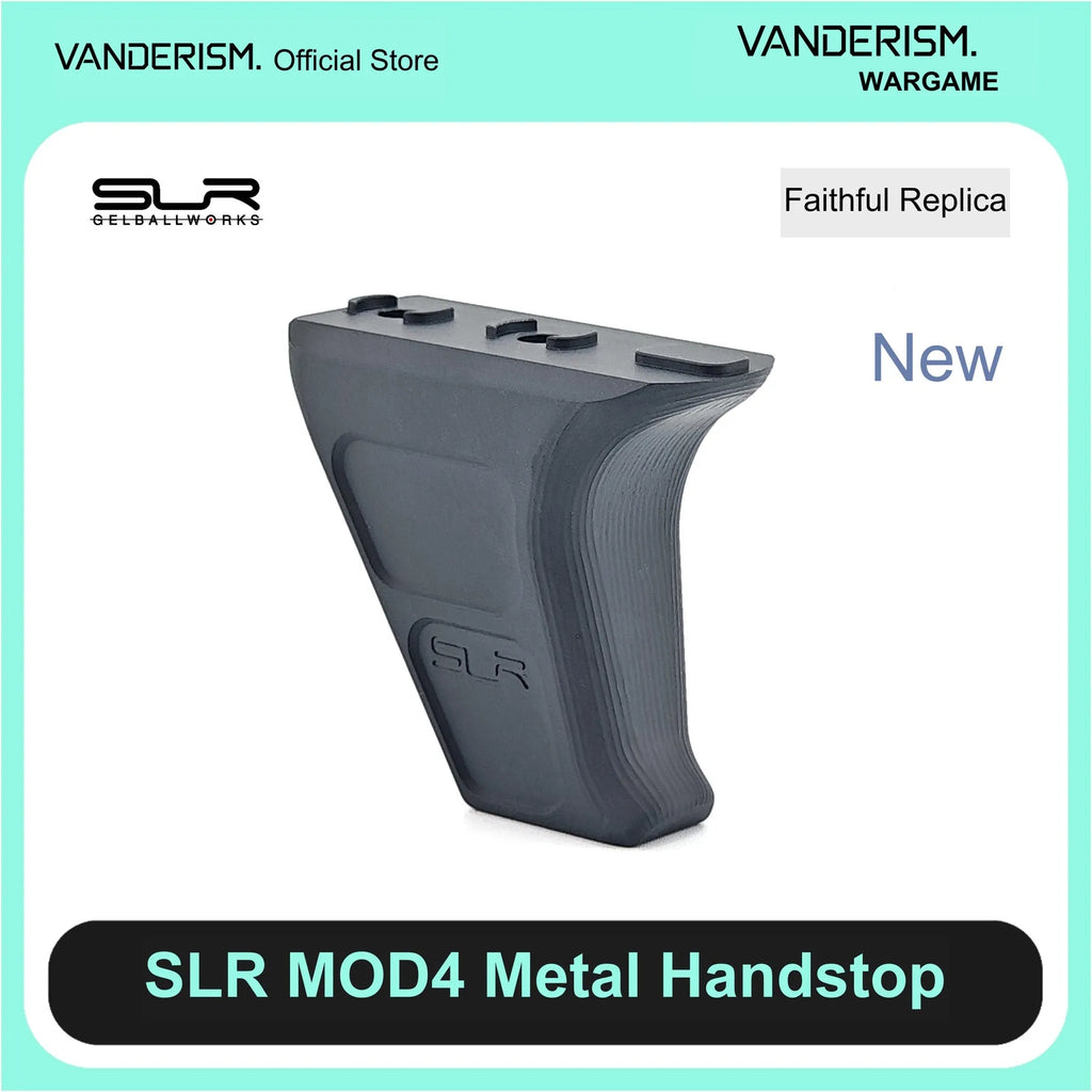 SLR MOD4 M LOK CNC Handstop | Gel Blaster WGG WGB Airsoft (Pre-Order 50 Hari)