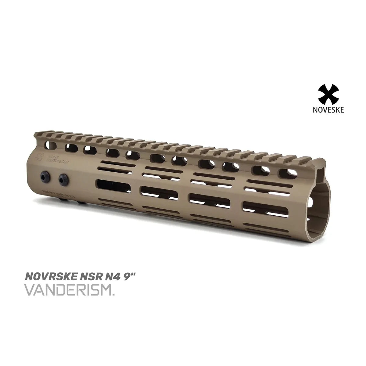 NOVESKE NSR N4 Metal Handguards | Gel Blaster WGG WGB Airsoft (Pre-Order 50 Hari)