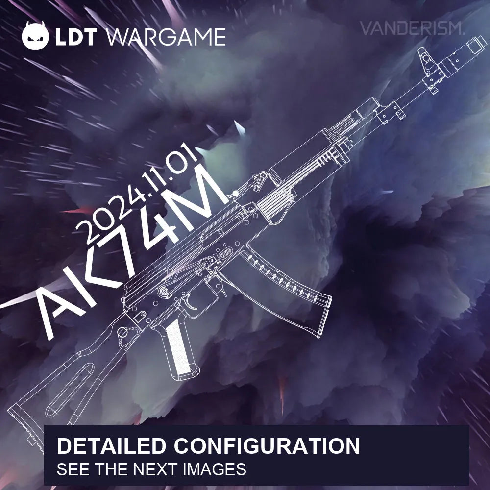 LDT AK74M Toy Model Kit (2024) (Pre-Order 50 Hari)